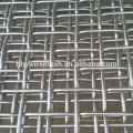 galvanized woven mesh crimped net lock types woven wire screen crimped wire mesh